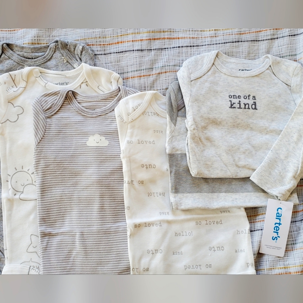 Carter's Baby 6-pack long-sleeve bodysuits